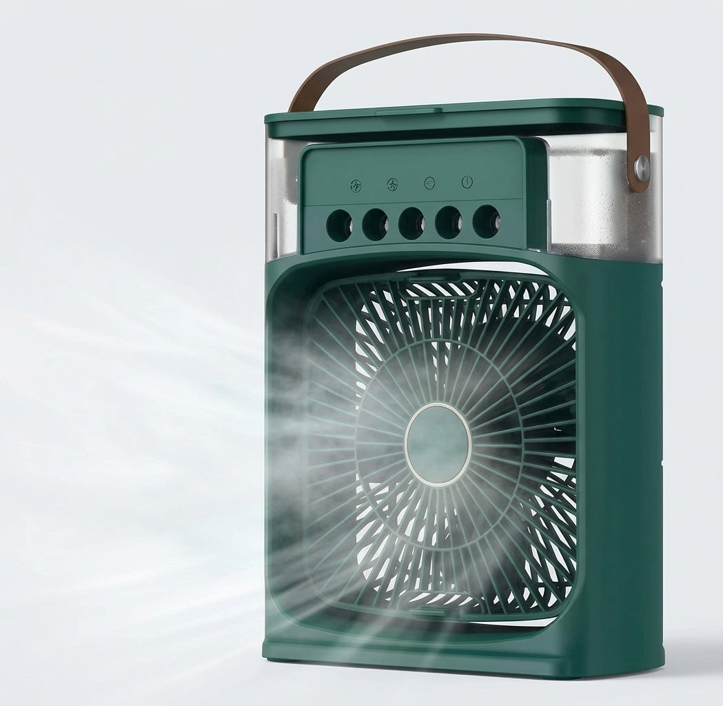 Mini Ventilador Portátil USB – Silencioso y Recargable