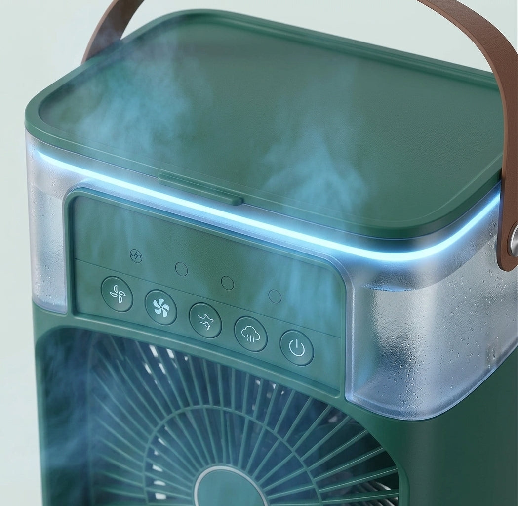 Mini Ventilador Portátil USB – Silencioso y Recargable