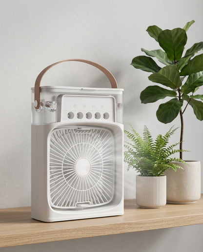 Mini Ventilador Portátil USB – Silencioso y Recargable