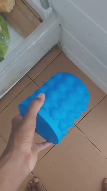 Faltbarer Eiswürfelbehälter aus Silikon